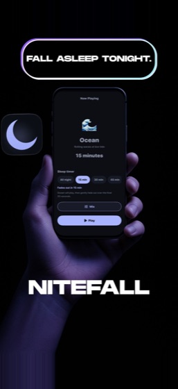 Nitefall home screen